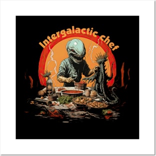 Intergalactic chef Posters and Art